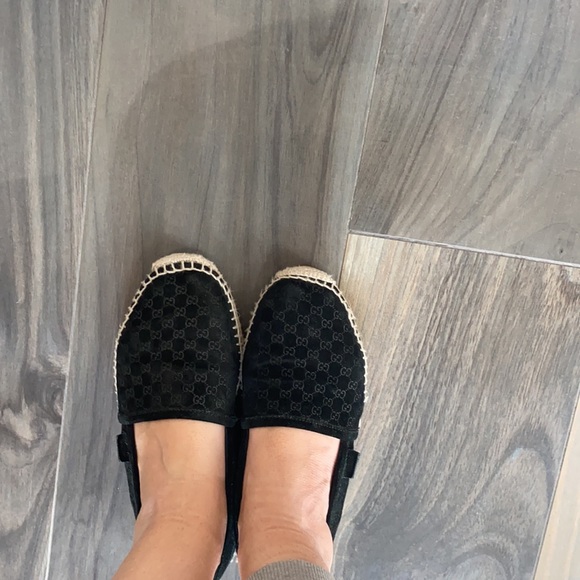 Gucci GG logo Suede espadrille - Picture 8 of 9